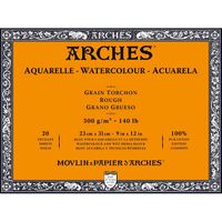 Arches Block White 300g Grain Torchon