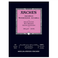 Arches Block White 300g Graine Satine
