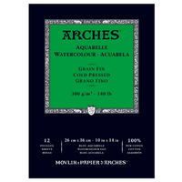 Arches Block White 300g Grain Fine