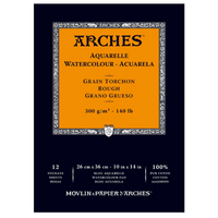 Arches Block White 300g Grain Torchon