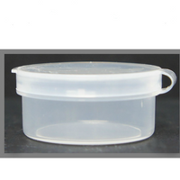 Plastburk med lock 50mm
