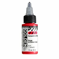 Golden High Flow Acrylics Akrylfärg - 8541 Quinacridone Red
