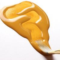 Golden High Flow Acrylics Akrylfärg - 8588 Yellow Ochre
