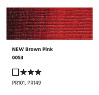 Lukas 1862 Artists Oil - Brown Pink