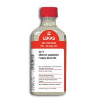 Lukas Oljemedium Bleached Poppy Seed Oil - 125ml