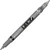Tombow Fudenosuke Black Grey