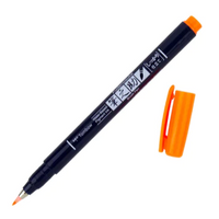 Tombow Fudenosuke 3125 - Neon Orange