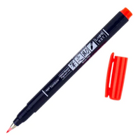 Tombow Fudenosuke 3126 - Neon Red