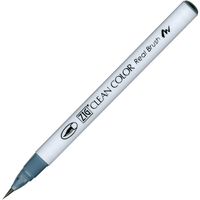 ZIG Clean Color Real Brush Penselpenna Blue Gray