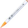 ZIG Clean Color Real Brush Penselpenna Fluorescent Orange