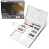 Winsor & Newton Akvarellfärg Set - Plastlåda 14 ½-koppar
