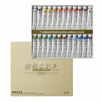 ShinHan Professional Korean Color 20ml Tube - 24 Colors Set B 