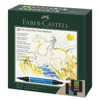 Faber-Castell PITT Dual Marker - Wallet of 20