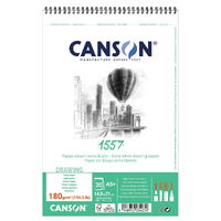 Canson 1557 Ritpapper Spiralblock 180g