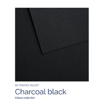 Canson Mi-Teintes Velvet Black