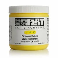 Golden SoFlat Akrylfärg - 6515 Permanent Yellow