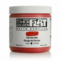 Golden SoFlat Akrylfärg - 6555 Pyrrole Red