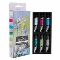 Sennelier Artist Gouache 6 tubes 10ml - Claude Monet Agapanthus