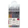 Sennelier Ink Brush 6-set - Iridescent colours