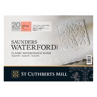 Saunders Waterford Akvarellpapper Block White
