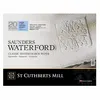 Saunders Waterford Akvarellpapper Block White