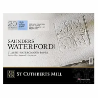 Saunders Waterford Akvarellpapper Block High White