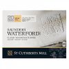 Saunders Waterford Akvarellpapper Block White