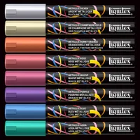 Liquitex Acrylic Marker 2mm - Metallic Set