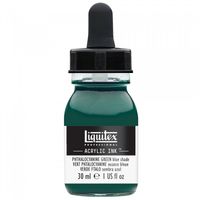 Liquitex Acrylic Ink Akrylfärg Phthalo Green Blue Shade