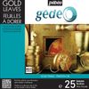 Slagmetall Gold - 14x14cm