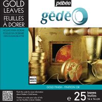 Slagmetall Gold - 14x14cm