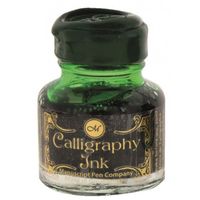 Acrylic Ink Manuscript Emerald