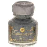 Manuscript Acrylic Dip Ink Silver