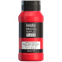 Liquitex Basics Acrylic Fluid - Cadmium Red Medium hue