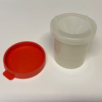 NON-SPILL Burk med lock