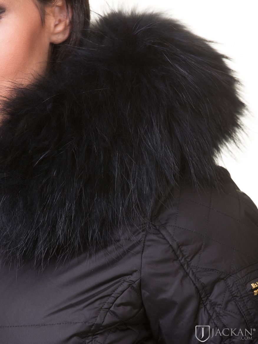Rita Faux Fur in schwarz/schwarz von Rock And Blue | Jackan.com