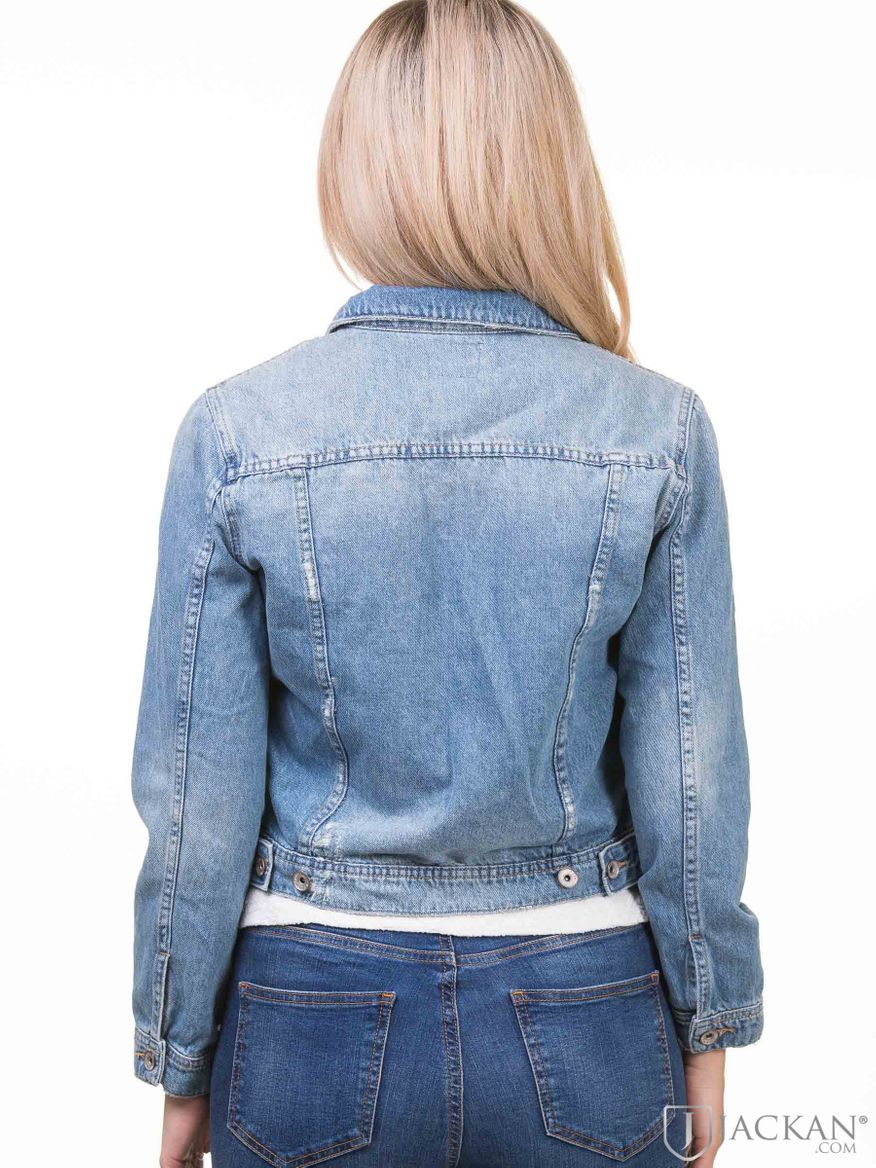 Girlfriend Denim Jacket i blått från Superdry | Jackan.com