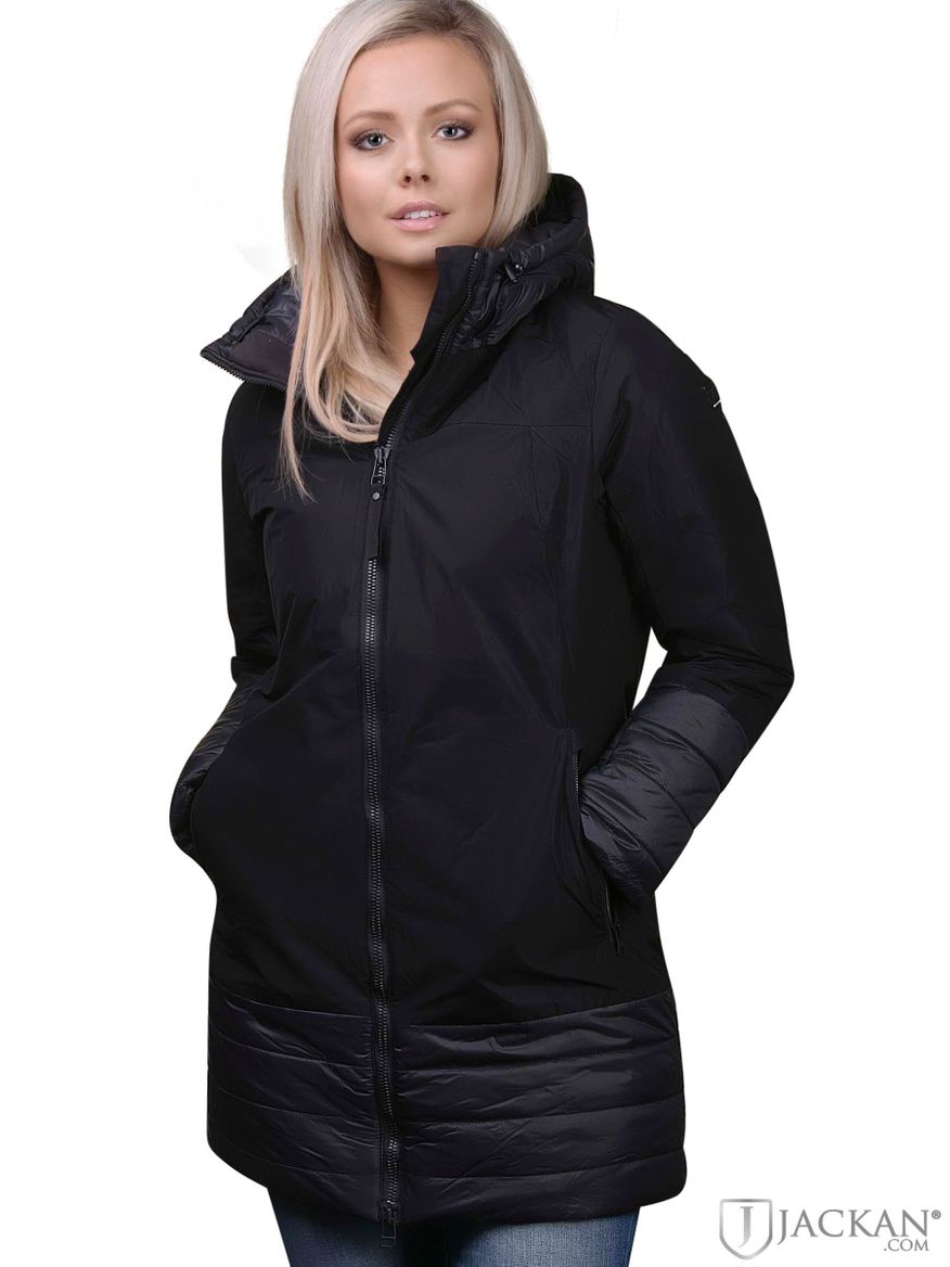 W Crew Jacke Damenjacke in schwarz von Helly Hansen | Jackan.com