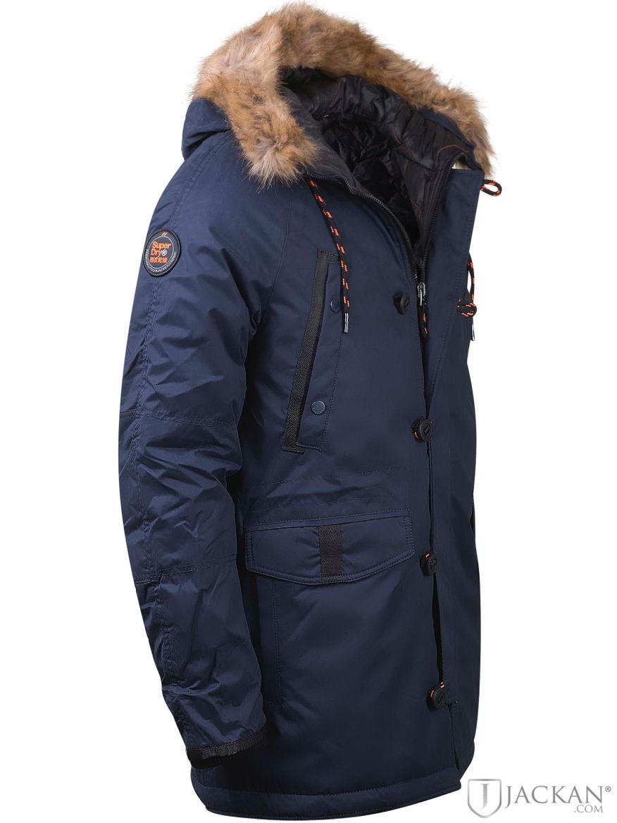 Sdx Parka i blå från Superdry | Jackan.com