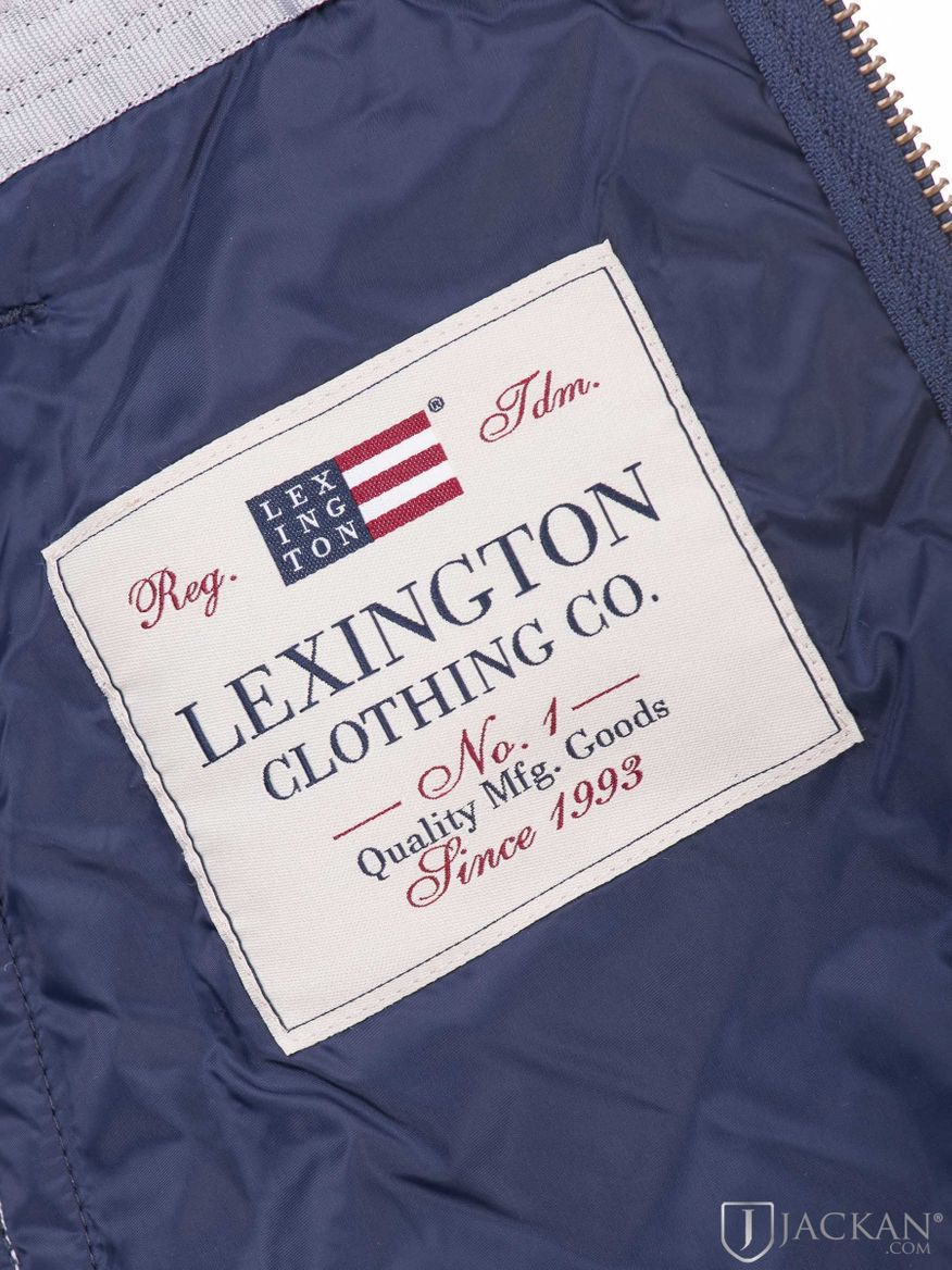 Ivy Quilted Jacket i blått från Lexington | Jackan.com