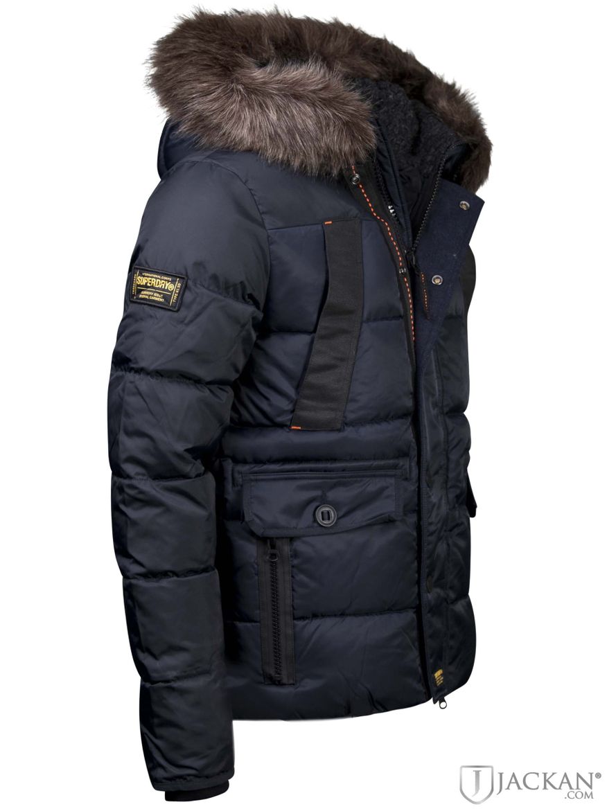 Chinook Jacket ins chwarz von Superdry | Jackan.com