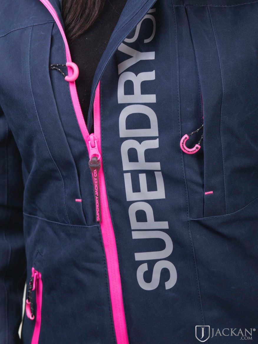 SD Multi Jacket i blått från Superdry| Jackan.com