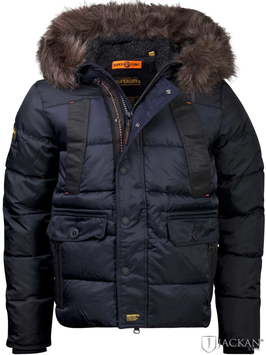 Chinook Jacket ins chwarz von Superdry | Jackan.com