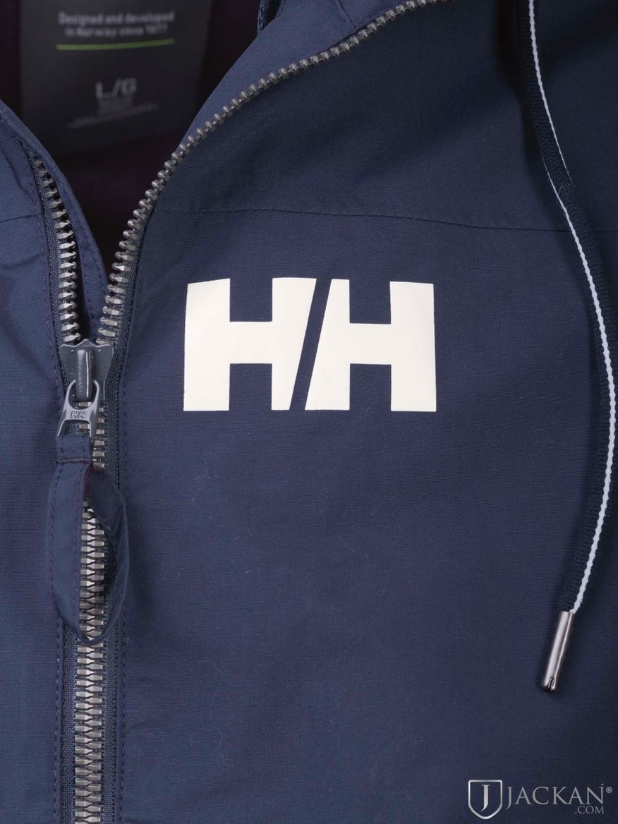 Rigging Rain Jacket in blau von Helly Hansen | Jackan.com