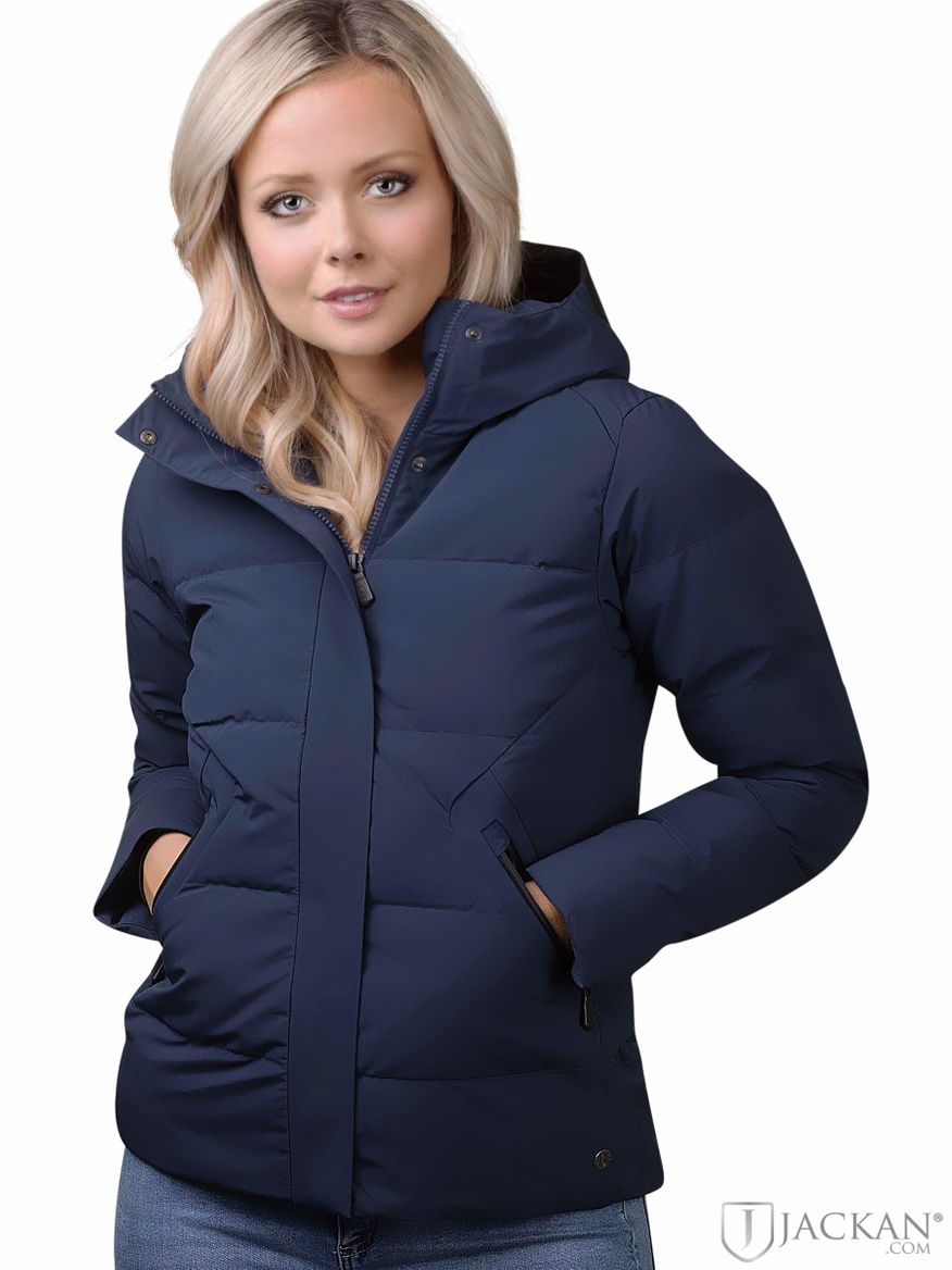 W Race Down Jacket i blått från Sail racing | Jackan.com