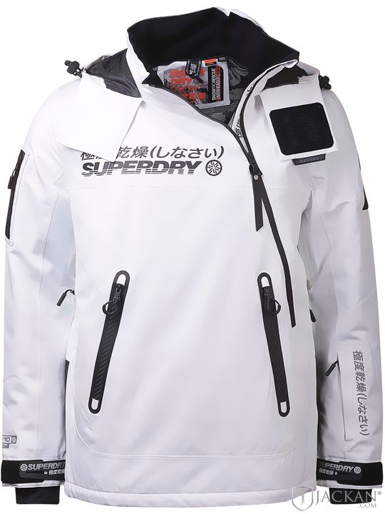 Snow Rescue Overhead jacket i vitt från Superdry | Jackan.com