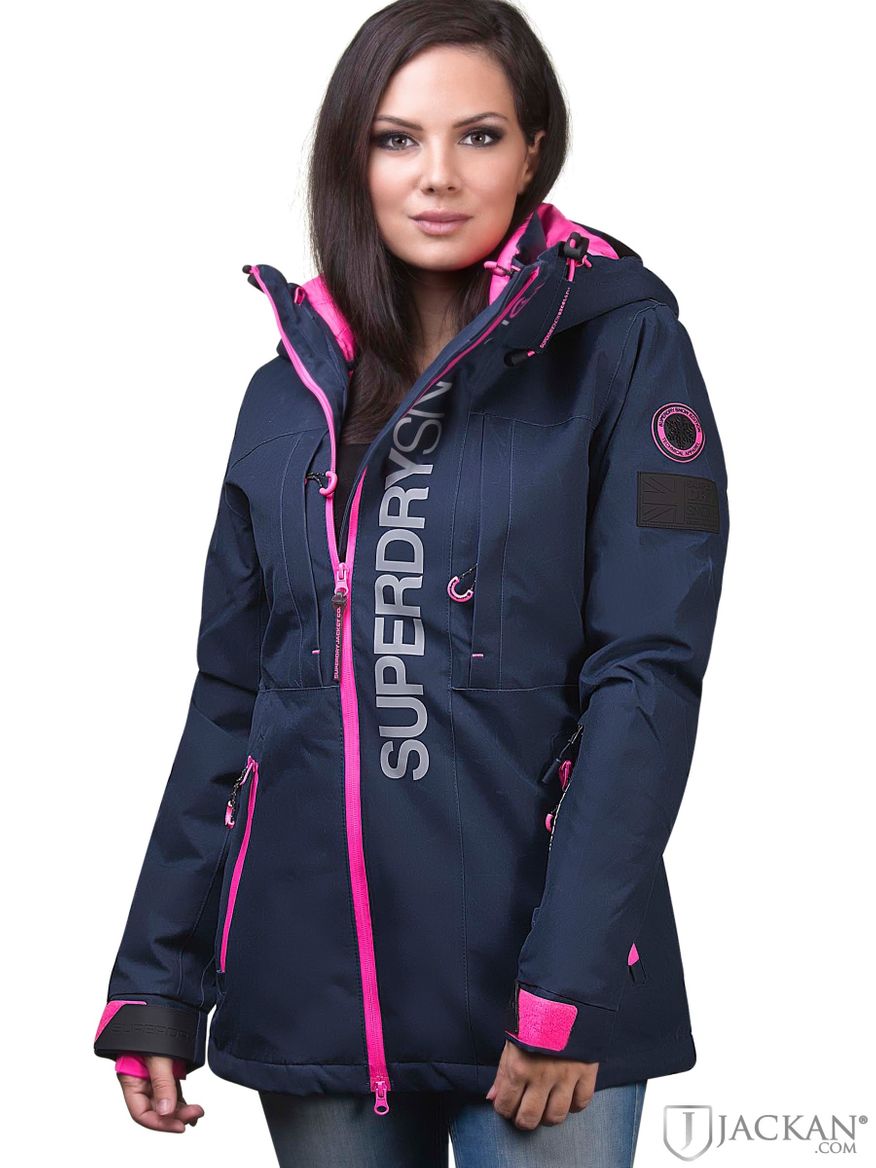 Vernederen Zonder plan SD Multi Jacket in blau von Superdry| Jackan.com