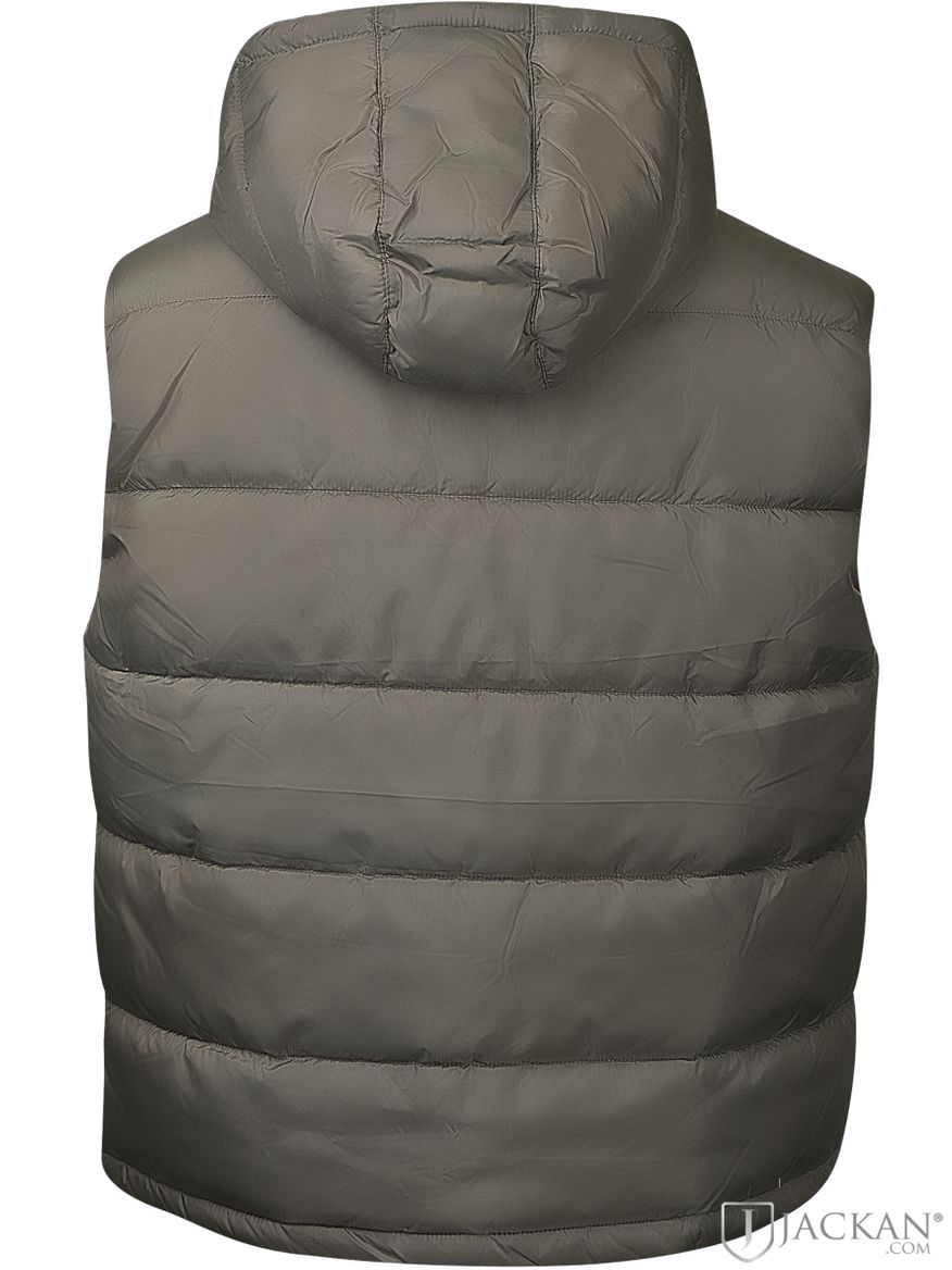 Hooded Puffer Vest in grün von Alpha Industries | Jackan.com