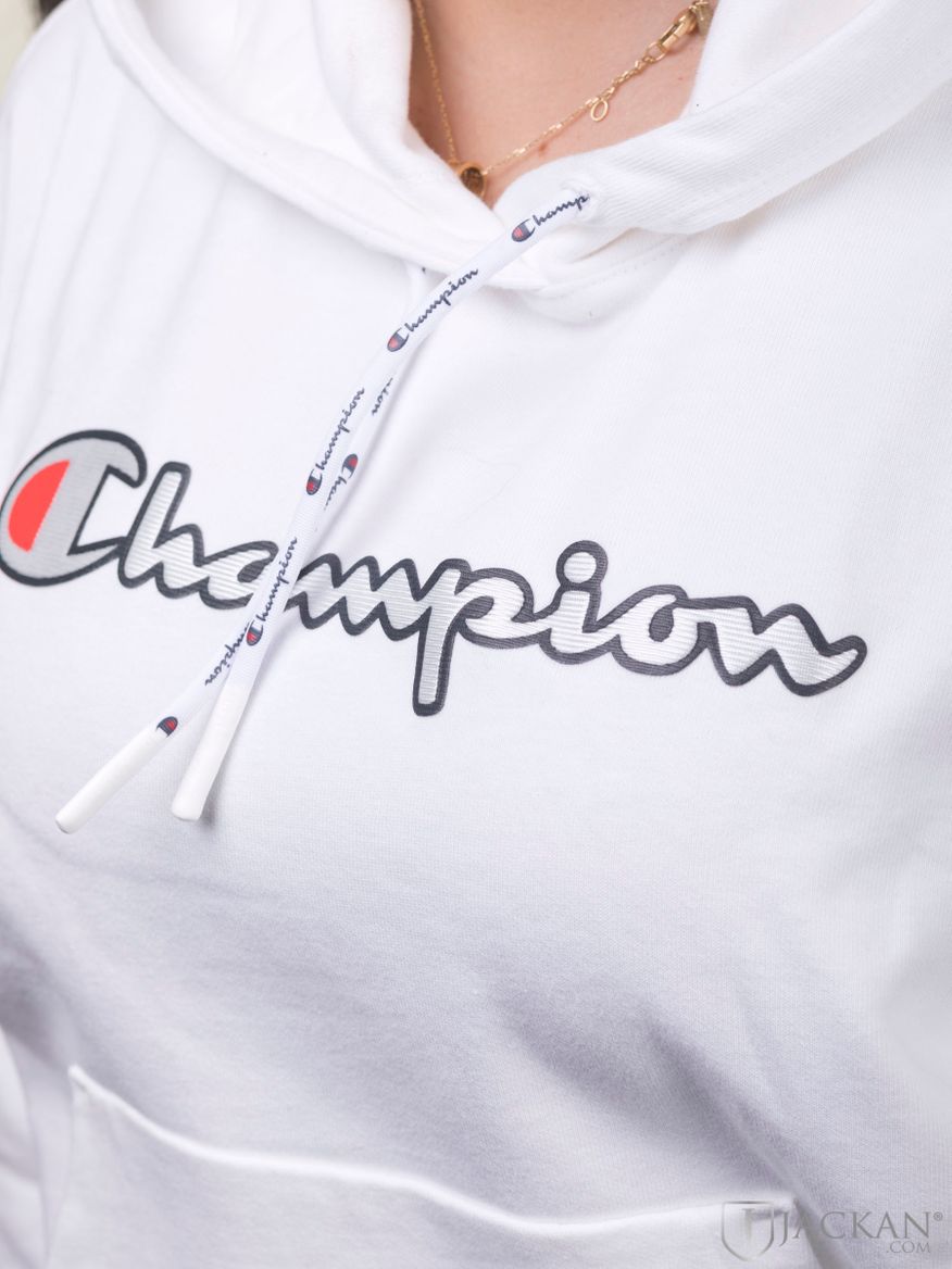 Zaira Hoddie i vit från Champion | Jackan.com