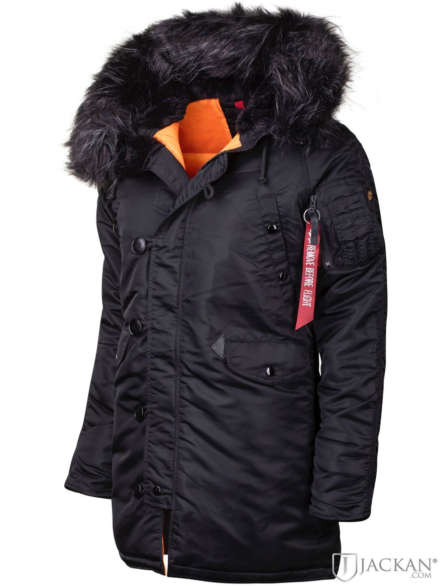 N3B VF 59 Wmn in schwarz von Alpha Industries | Jackan.com